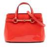 Gucci Patent Bright Bit Satchel Secondhand