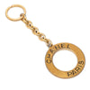 Secondhand Chanel Gold Plated Logo Key Ring
