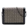 Bottega Veneta Mini Leather and Metallic Knit Intrecciato Montebello Crossbody Secondhand