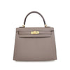 Secondhand Hermès Epsom Kelly II Sellier 25