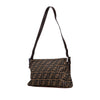 Fendi Zucca Canvas Shoulder Bag Secondhand