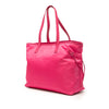 Prada Saffiano Trimmed Tessuto Open Convertible Tote Secondhand