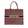 Dior Large Oblique Embroidered Canvas Book Tote Secondhand
