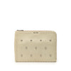 Miu Miu Faux Pearl Studded Leather Clutch Secondhand