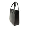 Burberry House Check Trimmed Leather Handbag Secondhand
