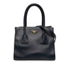 Prada Small Glace Calf Twin Pocket Satchel Secondhand