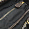 Secondhand Prada Saffiano Trimmed Tessuto Satchel
