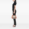 Burberry Small Haymarket Check Coated Canvas and Calfskin Canterbury Tote Secondhand