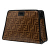 Fendi Small Zucca Coated Canvas Peekaboo Defender Secondhand