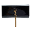 Saint Laurent Patent Cassandre Tassel Clutch Secondhand