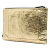 Chanel Metallic Crinkled Calfskin Feministe Mais Feminine Pouch Secondhand