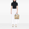 Burberry House Check Coated Canvas Tote Secondhand
