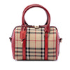 Burberry Small Haymarket Check Canvas Alchester Bowling Bag Secondhand