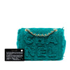 Chanel Small Wool Tweed Giant Logo Flap Secondhand