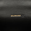 Balenciaga Suede Allover Logo Strass Hourglass Top Handle Bag XS Secondhand