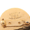 Chanel CC Gold Plated Quilted Bag Brooch Secondhand