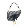 Dior Mini Oblique Canvas Saddle Bag Secondhand