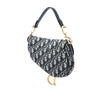 Dior Mini Oblique Canvas Saddle Bag Secondhand