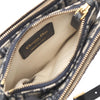 Dior Oblique Canvas Saddle Triple Zip Crossbody Secondhand