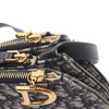 Dior Oblique Canvas Saddle Triple Zip Crossbody Secondhand