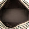 Secondhand Burberry House Check Canvas Satchel
