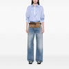 Gucci GG Canvas Double Pocket Belt Bag Secondhand
