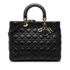 Dior Large Lambskin Cannage Lady Dior Secondhand