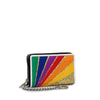 Rainbow Canvas Coin Purse - '10s Second-hand