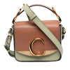 Chloé Mini Tricolor Calfskin C Satchel Secondhand