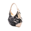 Burberry Floral Beat Check Nylon Foley Hobo Secondhand