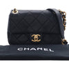Chanel CC Mini Square Quilted Caviar Single Flap Secondhand