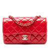 Secondhand Chanel Mini Rectangular Classic Patent Single Flap