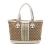 Gucci Small GG Canvas Web Libeccio Sunset Tote Secondhand