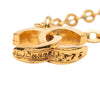 Chanel Gold Plated CC Pendant Necklace Secondhand