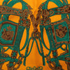 Hermès Brides De Gala Brode Main Silk Pocket Scarf 45 Secondhand