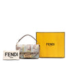 Fendi Mini Zucca Embroidered Canvas Baguette Satchel Secondhand