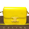 Celine Teen Shiny Calfskin Triomphe Crossbody Secondhand
