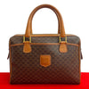 Celine Macadam Coated Canvas Boston Bag Secondhand