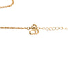 Secondhand Dior Gold Plated CD Pendant Necklace