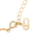 Secondhand Dior Gold Plated CD Pendant Necklace