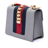Gucci Mini Calfskin Web Sylvie Chain Satchel Secondhand