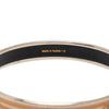 Hermès Narrow Enamel Intertwined Rope Bangle 62 Secondhand