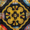 Hermès Les Tambours Silk Scarf 90 Secondhand
