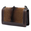 Chanel Old Medium Lambskin and Pony Hair Boy Flap Secondhand