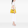 Prada Studded Saffiano Cuir Promenade Satchel Secondhand