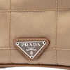 Prada Vitello Drive Trimmed Tessuto Shoulder Bag Secondhand