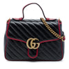 Gucci Small GG Marmont Matelasse Leather Torchon Top Handle Bag Secondhand