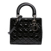 Dior Medium Patent Cannage Lady Dior Secondhand
