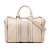Gucci Calfskin Web Joy Boston Bag Secondhand