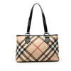 Burberry Supernova Check Coated Canvas Tote Secondhand